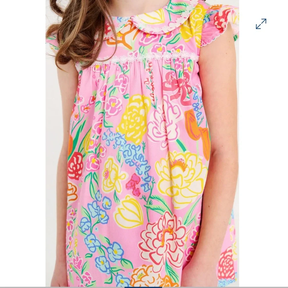 Rare Beaufort Bonnet x Sheridan French Floral Franny Frock TBBC Girls Size 8